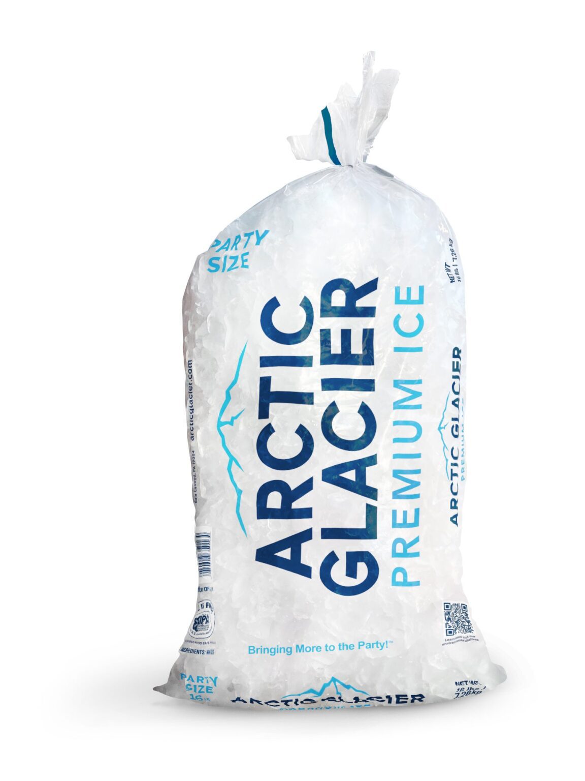 Packaged Ice Arctic Glacier English