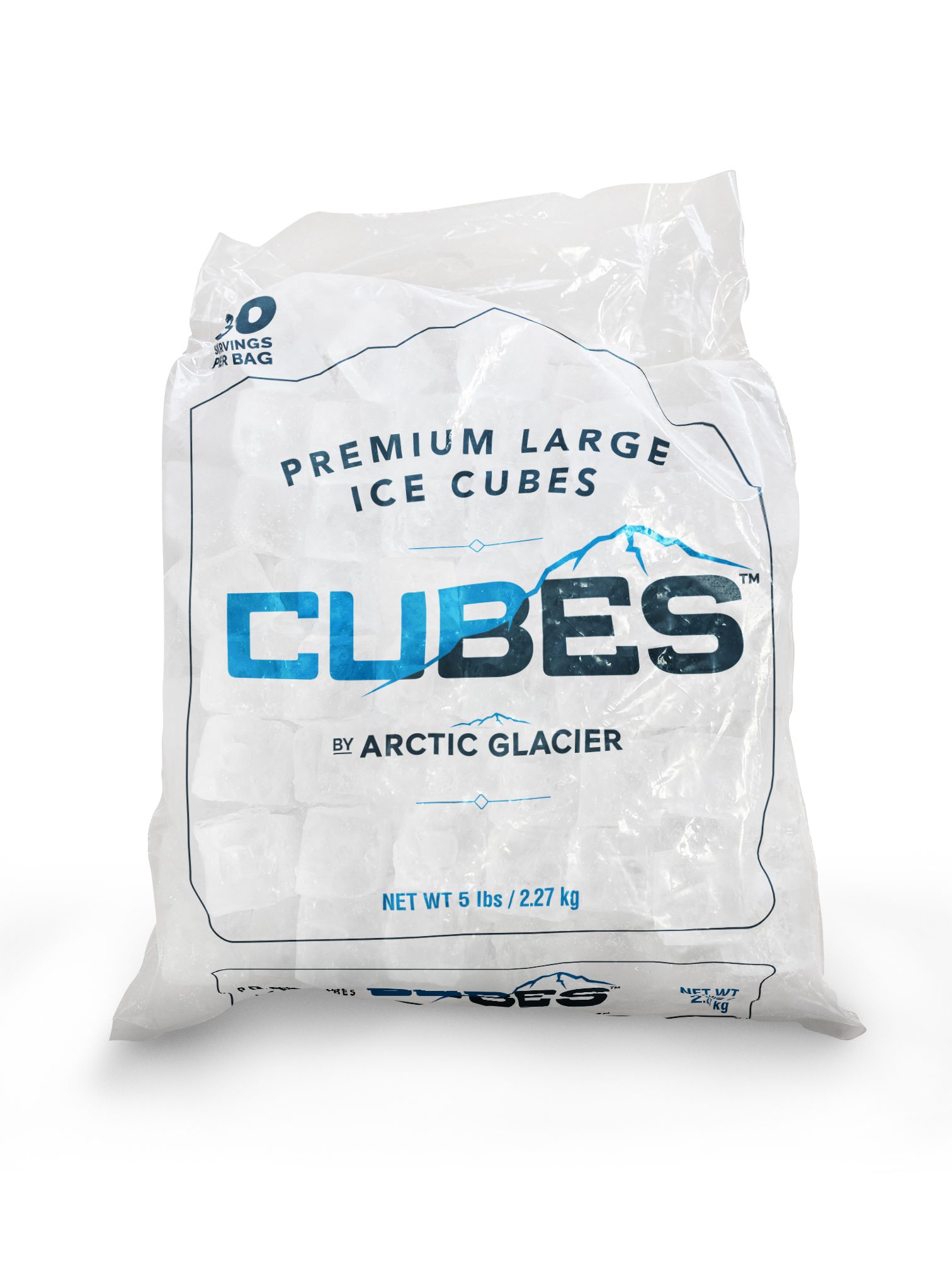 Packaged Ice Arctic Glacier
